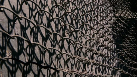 The texture of a rusty bed grid Stock Footage 103949699