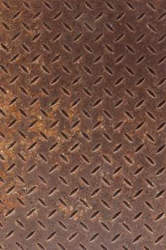 Texture of a rusty floor. Stock Photos