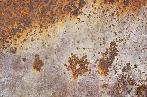 Texture of rusty metal Stock Photos