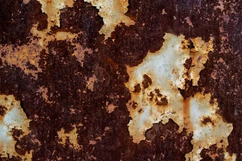 The texture of rusty metal Stock Photos