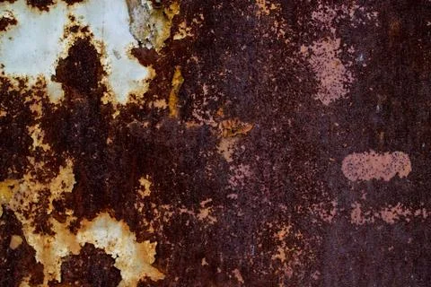 The texture of rusty metal 스톡 사진