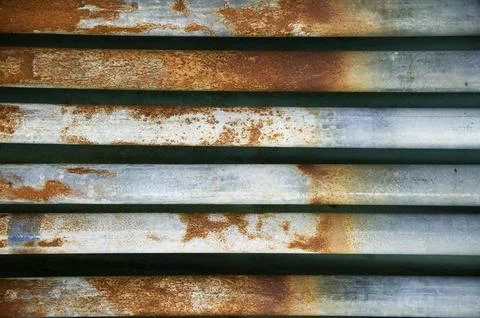 Texture rusty metal pipes Stock Photos