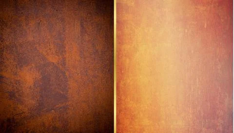 Texture of rusty metal sheet Illustrazione stock