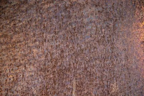 Texture of rusty metal sheet. Oxidized iron list Stock Photos