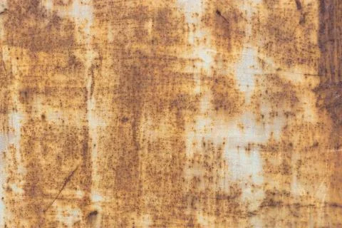Texture of rusty metal sheet. Oxidized iron list Stock Photos