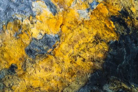 Texture of a Rusty Metal Surface, Cracked Paint. Background of Old Painted Sheet Stock Photos