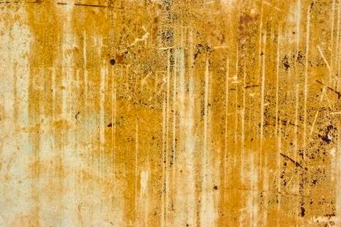 Texture of rusty painted metal Stock Photos