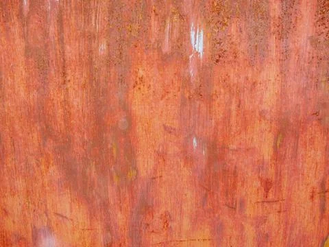 Texture of rusty sheet of interesting color Stock Photos
