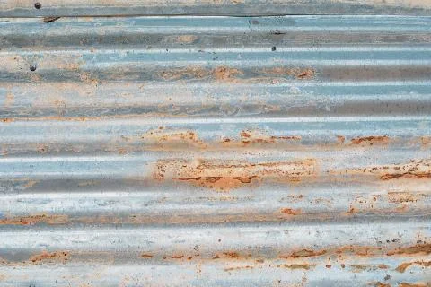 Texture of rusty zinc Stock Photos