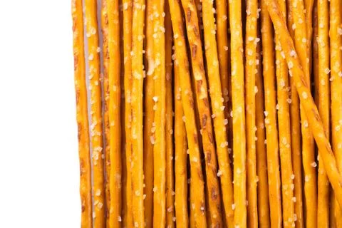 Texture of salted straws Stock Photos