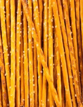 Texture of salted straws Stock Photos