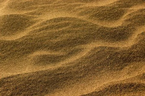Texture Sand on the beach as background and texture Stock Photos
