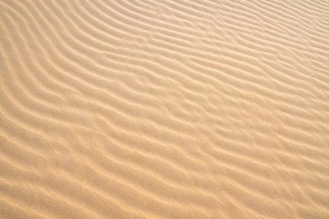 Texture of sand dunes as background top view Stock Photos