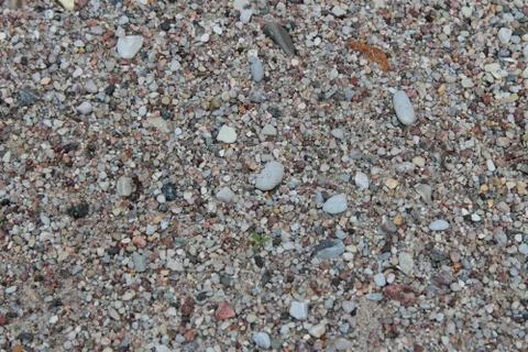 The texture of the sand mixture. Stock Photos