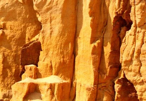 The texture of the sand Stock Photos