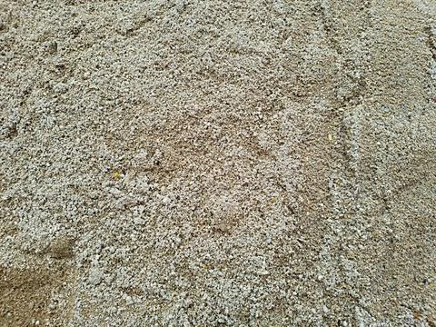 Texture of sand used for construction Stock-Fotos