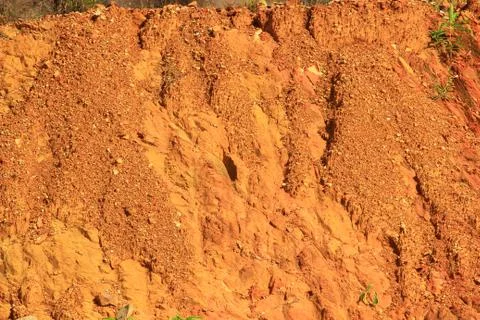 The texture is sandy slope in the tropics Foto stock