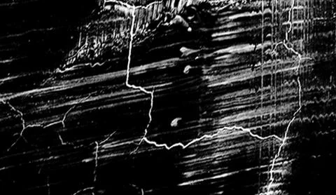 Texture of scratches, chips, scuffs on old aged surface . Old film effect ove Stock Illustration
