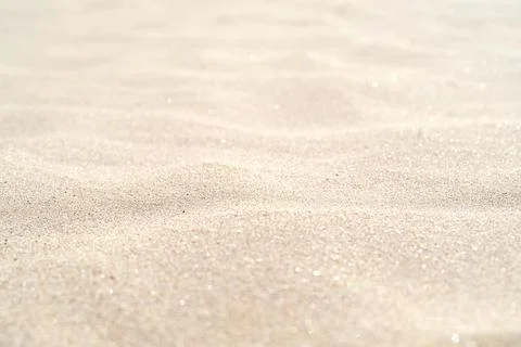 Texture of sea sand background closeup with ornament Stock Photos