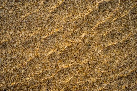 Texture of sea sand Stock Photos
