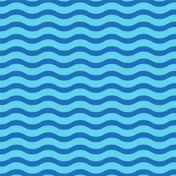 Texture of sea waves Stock Illustration