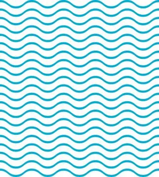 Texture of sea waves Stock Illustration