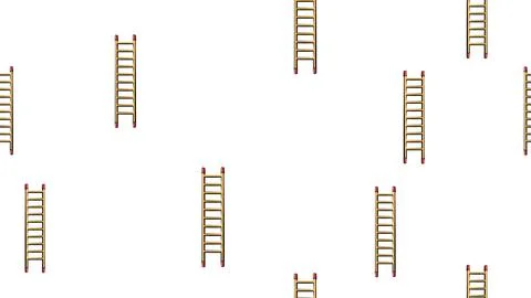 Texture, seamless abstract pattern of building wooden stairs. tool to repair  Ilustración de archivo