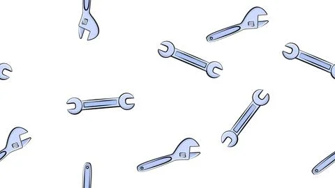 Texture, seamless abstract pattern of building metal plumbing plumbing slidin Ilustración de archivo