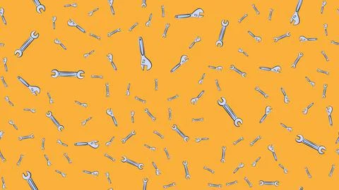 Texture, seamless abstract pattern of building metal plumbing plumbing slidin Ilustración de archivo