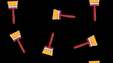 Texture, seamless abstract pattern from construction paint natural brushes ma Illustrazione stock