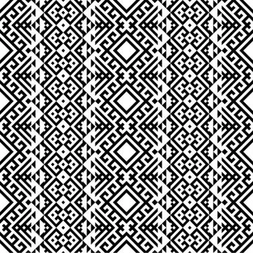 Texture seamless ethnic pattern design Stock Illustration