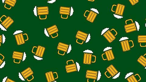 Texture seamless pattern from a set of raivy good tasty refreshing alcoholic  Stock Illustration