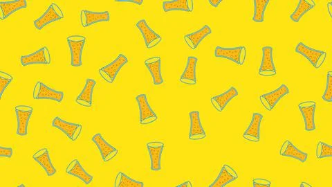 Texture seamless pattern from a set of rare good tasty refreshing alcoholic d Stock Illustration