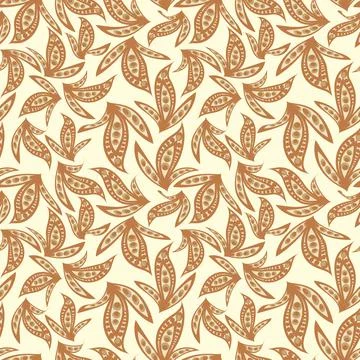 Texture, seamless pattern on a square background - shamrock stylized abstract Illustrazione stock