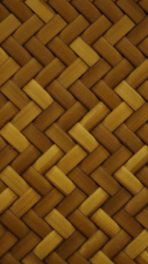 Texture Series - Basket Weave Pattern Background - Vertical Stock Footage 333121370