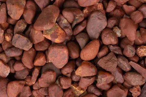 Texture of several  brown rocks Stock Photos