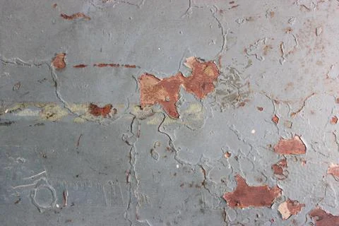 Texture sheet of iron with old paint Stock Photos