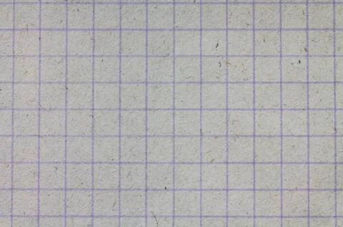 Texture of a sheet of notepad with cells Stock Photos
