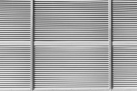 The texture of the shutter door or window in light gray color Stock Photos