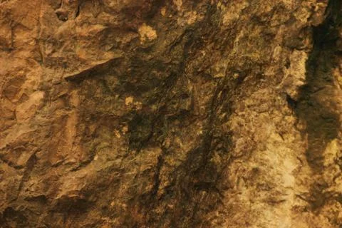 The texture of the side surface of the rocks Stock Photos