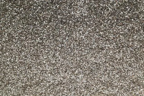 Texture of silver colored foamiran sheet with sparkles Stock Photos