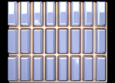 Texture of a silver tile Stock Illustration