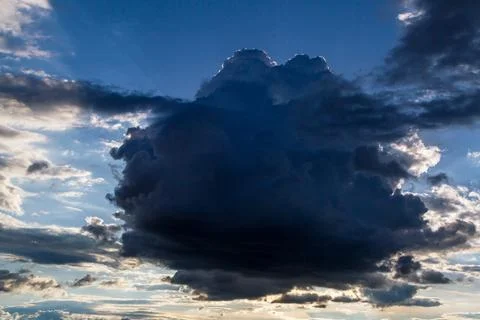 Texture Sky Dark Cloud 스톡 사진