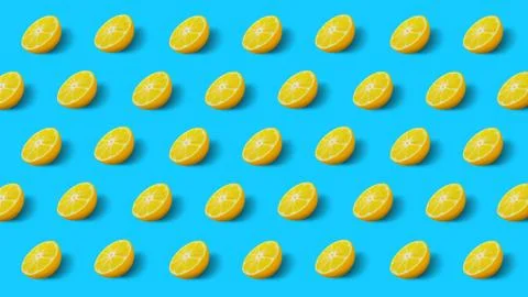 Texture of sliced oranges. Fruity background Illustrazione stock