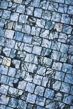 Texture with small stone blocks Stock Photos