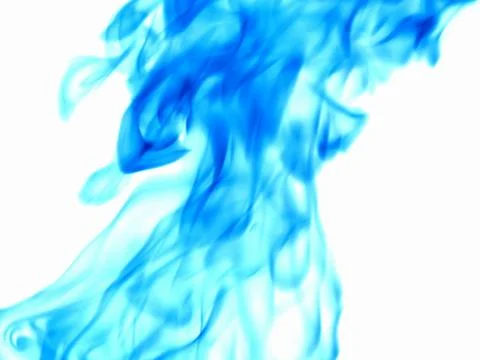 Texture smoke on a white background Stock Photos