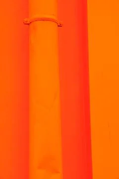 Texture of smooth plastered wall and pipes, background. A plastered wall wi.. Stock Photos