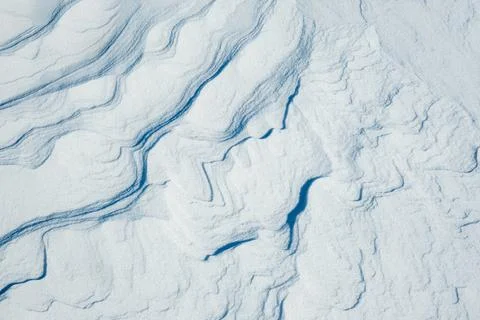 Texture of snow background. Stock Photos