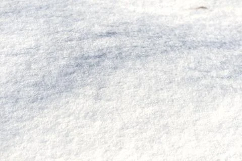 The texture of the snow close up. WInter background Stock Photos