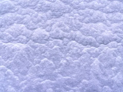 Texture of a snow-covered slope Foto stock